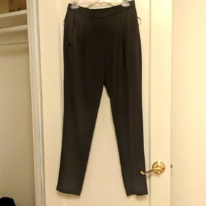Uniqlo dark grey silky pants